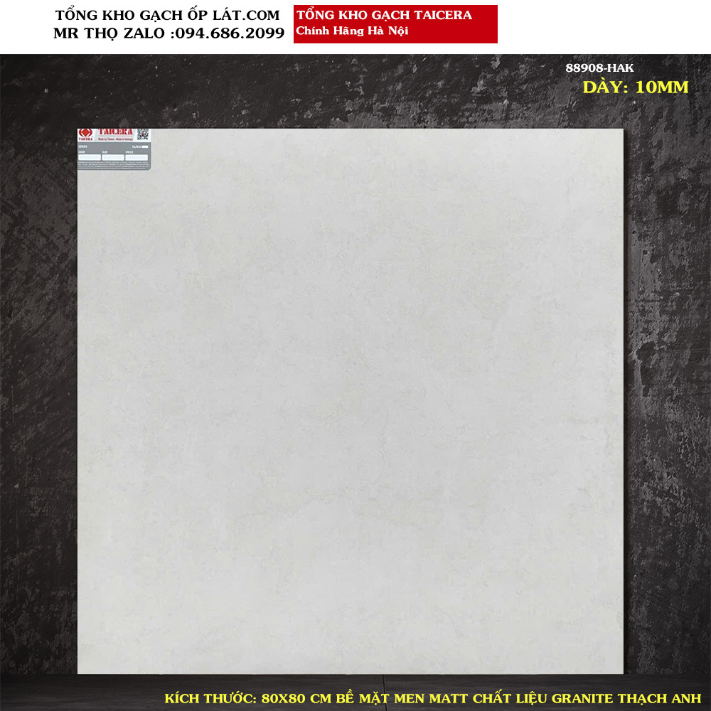 Gạch lát nền Granite Thạch Anh 80x80 88908 Loại 1